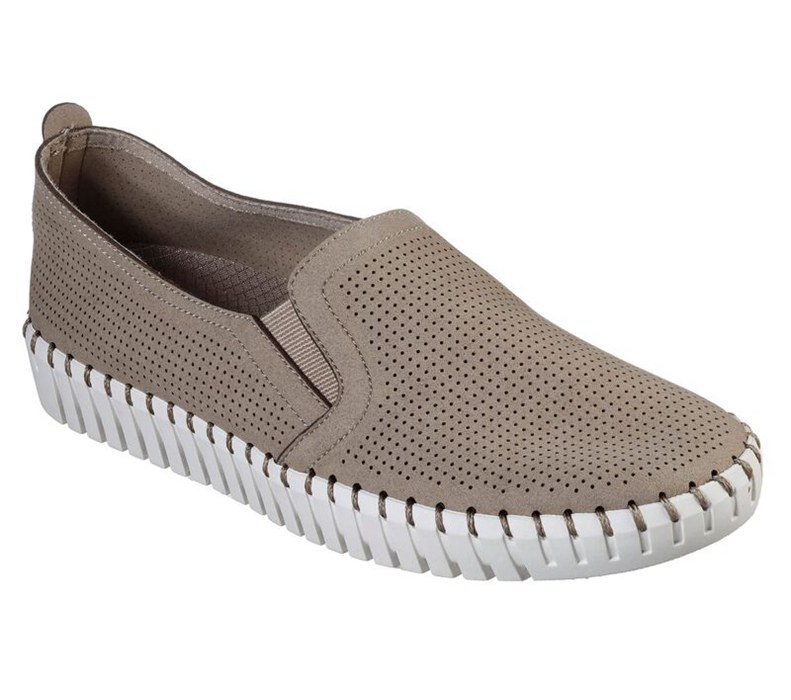 Skechers Dam Khaki Platta Skor - Sepulveda Blvd - Envelop - Sverige (NAXDR-0185)